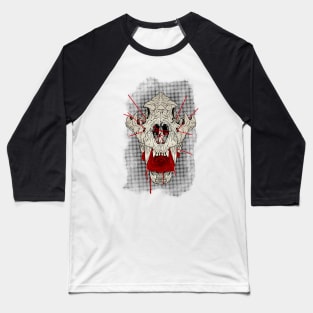 Animal Skull 1 Baseball T-Shirt